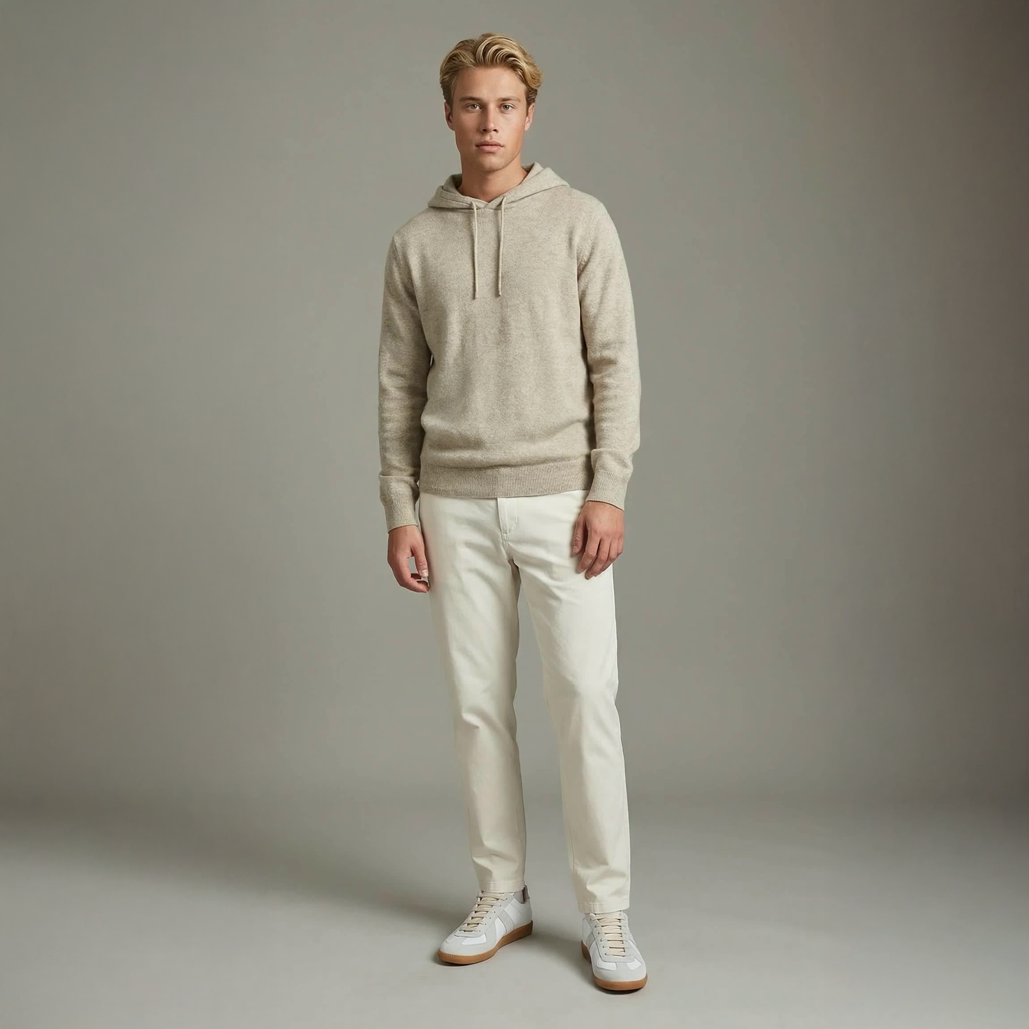 Khaki Kashmir Hoodie