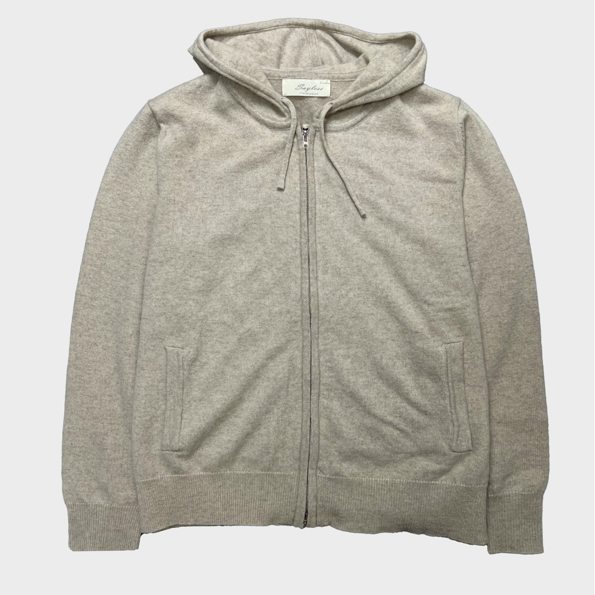 Khaki Kashmir Zip Hoodie