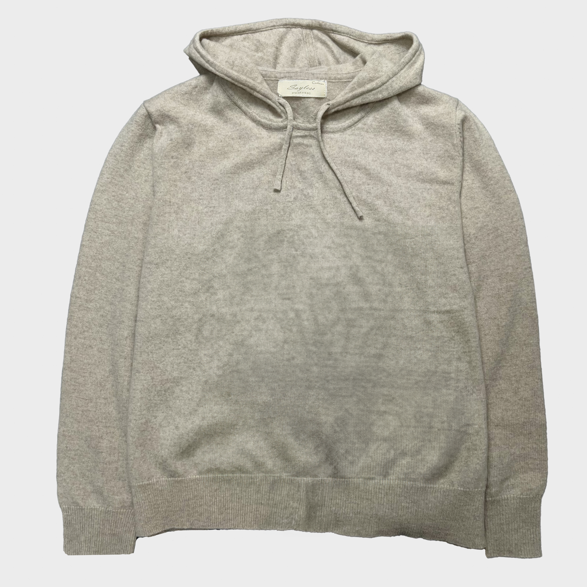 Stockholm white Cashmere Hoodie