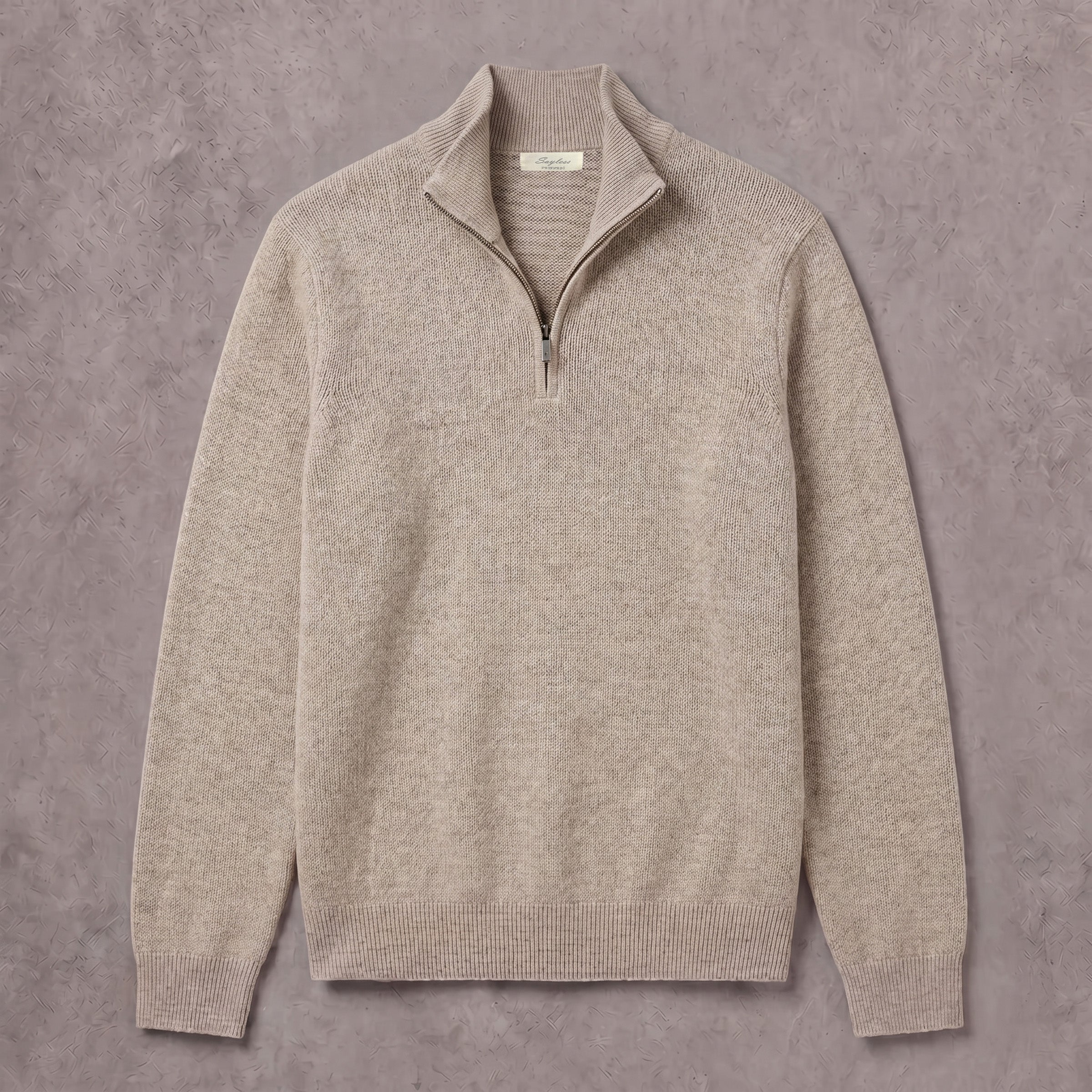 Augusto Quarter Zip - Khaki