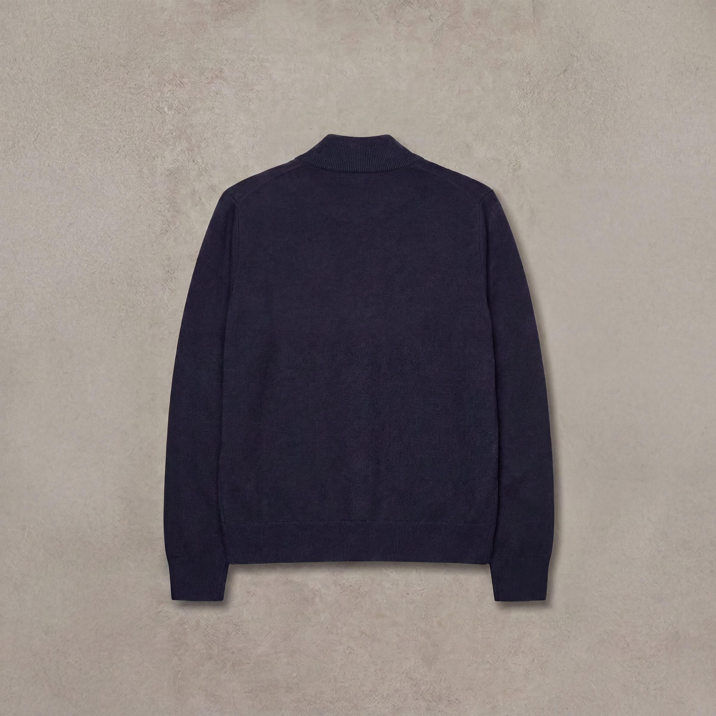 *Summer Edition* Merino Cardigan Zip Jacket Navy