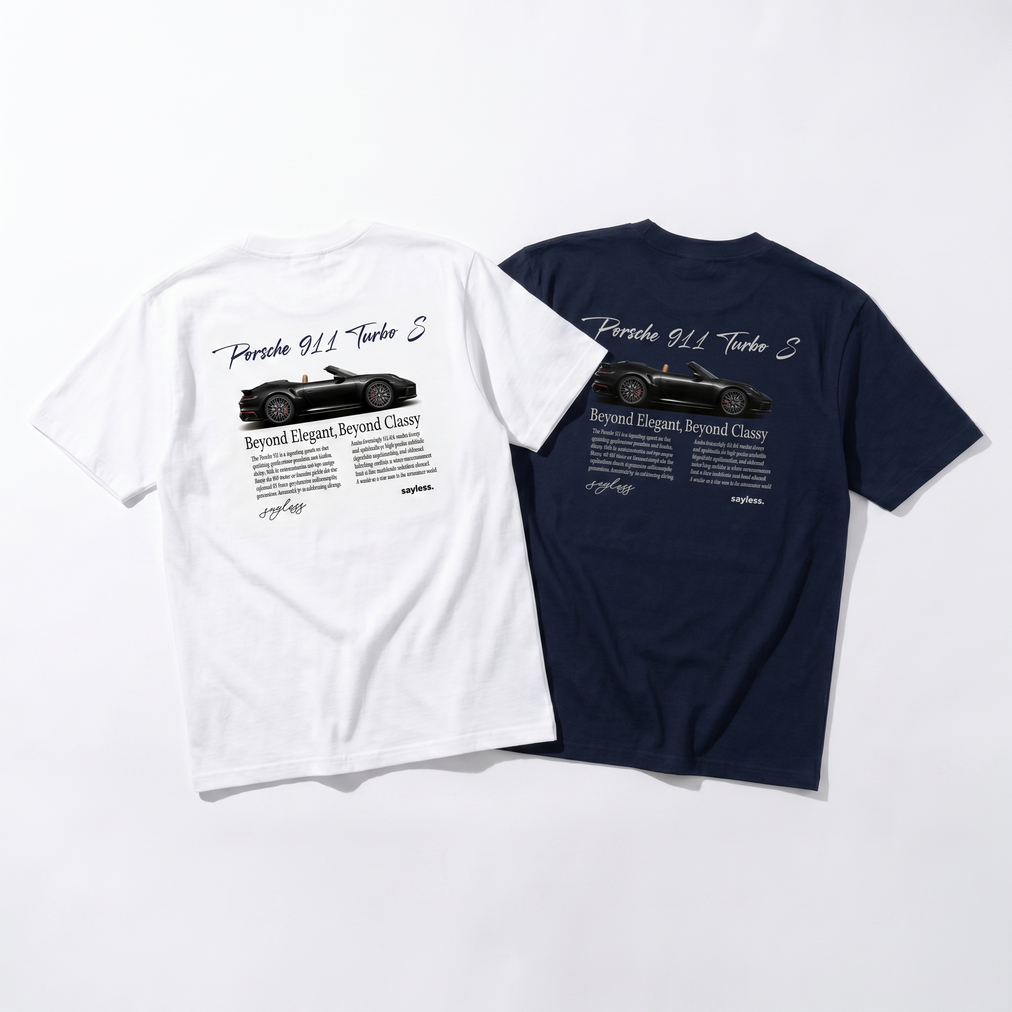 Turbo S Bundle – 2-Pack Premium T-Shirts