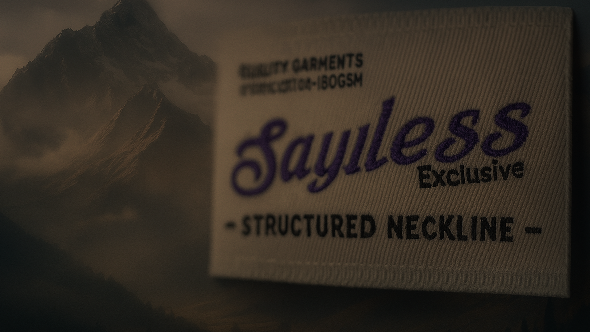 Sayless Exclusive T-shirt hero
